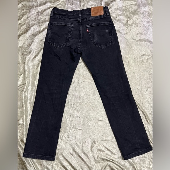 Levi’s 511 Jeans Men’s 30x30 Slim Straight Leg Black Stretch Denim Premium Big E - Picture 10 of 13